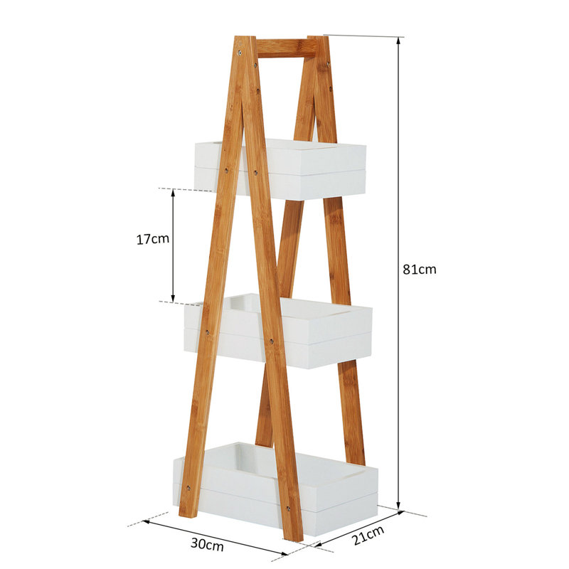 Swedesboro Bamboo Shower Caddy