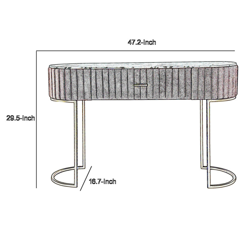 Console Hoko 47,2 po, Vert