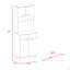Armoire garde-manger à deux portes Pantac-188516875