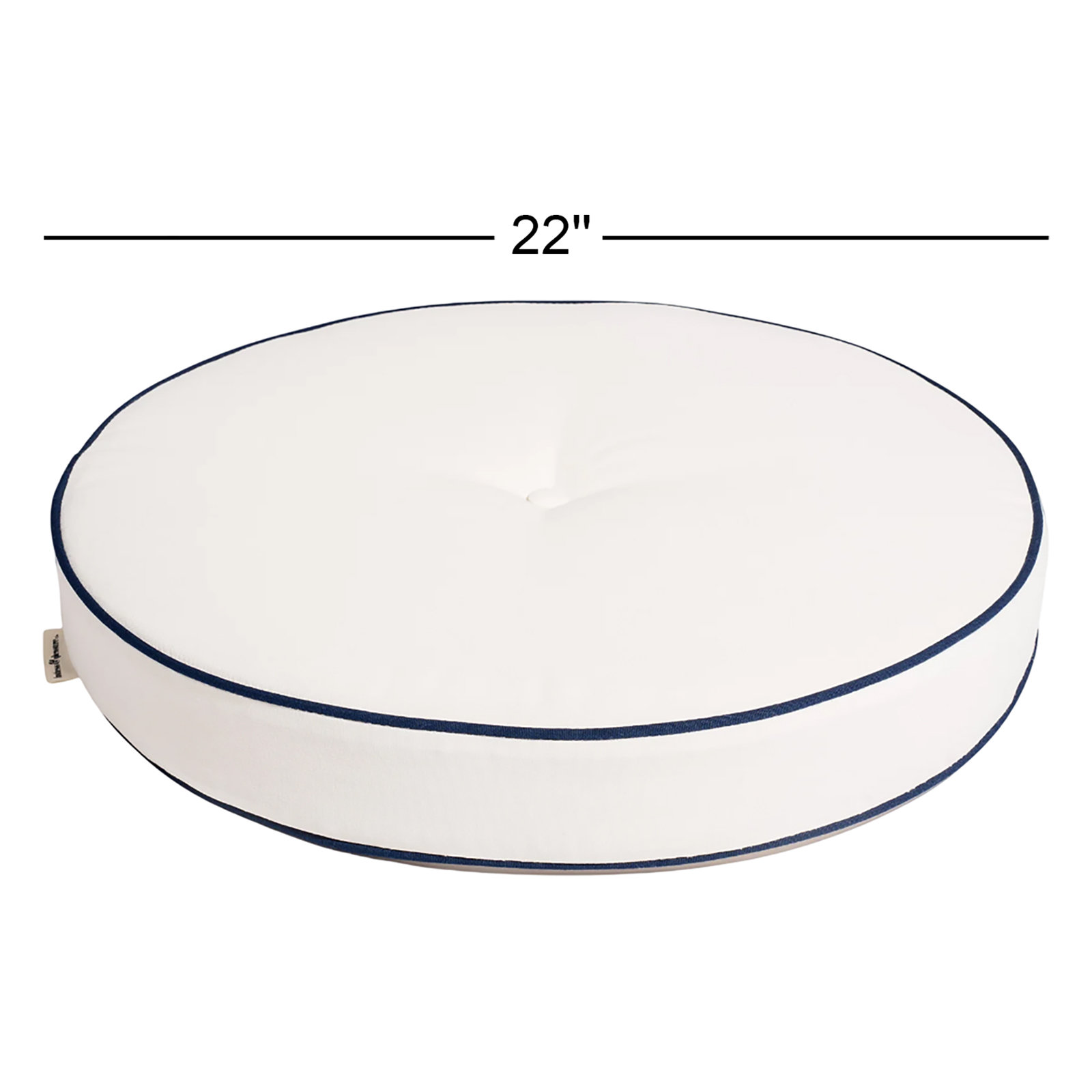 Rivie Accent Pillow, White