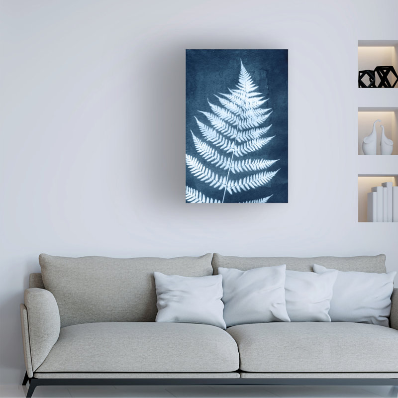 «Bay Isle Home ™», toile de fougère à feuilles de cygne de Jason Johnson IV WAG37664, H 19 po x l 12 po