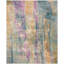 Tapis abstrait bleu / fuchsia Felty-44029898