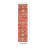 Washable Red and Ivory Machine Woven Area Rug-658139149