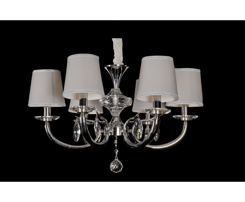 Intense 6 - Light Shaded Chandelier