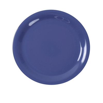  Assiette ronde à jante étroite en mélamine 7 1/2 po Milestone