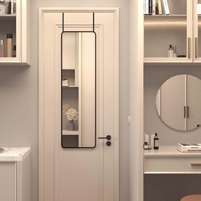 Accent Door Mirror., Black