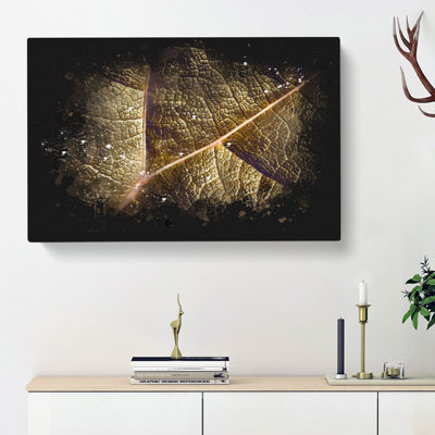 Paths Of The Leaf - Wrapped Canvas