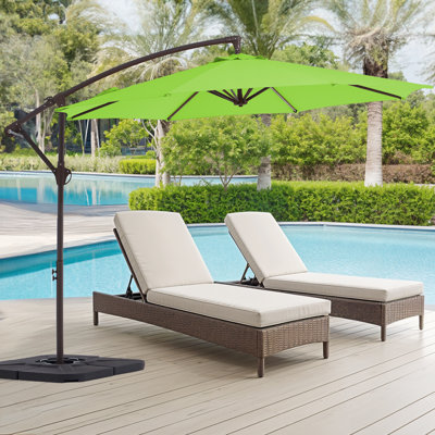 Hawkinsville 120'' Cantilever Umbrella