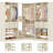 Navada Closet System with Wooden Drawers and Shoe Racks-1035303531