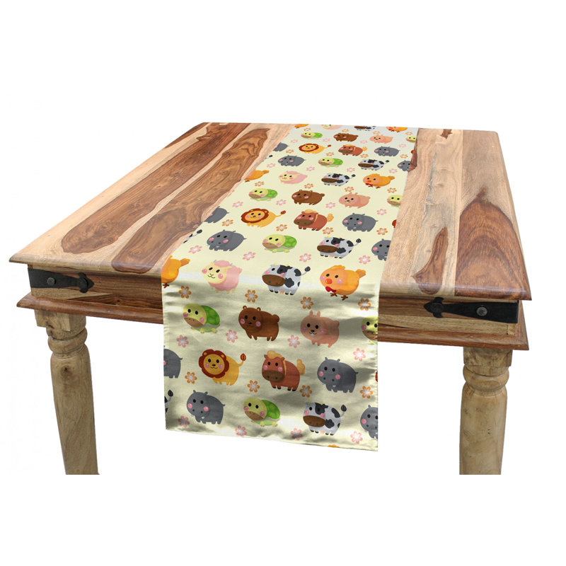 Geometric Table Runner, 120" x 16"
