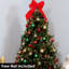 50 boules de Noël en plastique rouge / vert / or