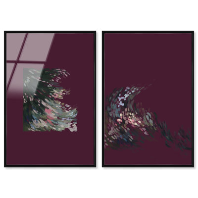 Delicate Spring Set High-Gloss Frameless Acrylic Glass Wall Art Abstract Print by Oliver Gal, Ready to Hang, 10 x 15