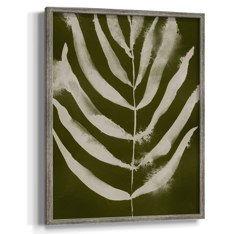 «Organic Bloom I», reproduction encadrée - bois massif, H 11 po x l 9 po