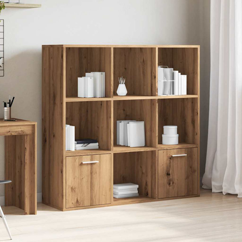 Arundhati Cube Bookcase, White, 30cm H x 30cm W x 30cm D