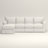 Amari Slipcovered Sectional with Sleeper Sofa-1977545058-1977545148