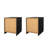 Yarbrough 2 Drawer Nightstand - Set Of 2-1489450736