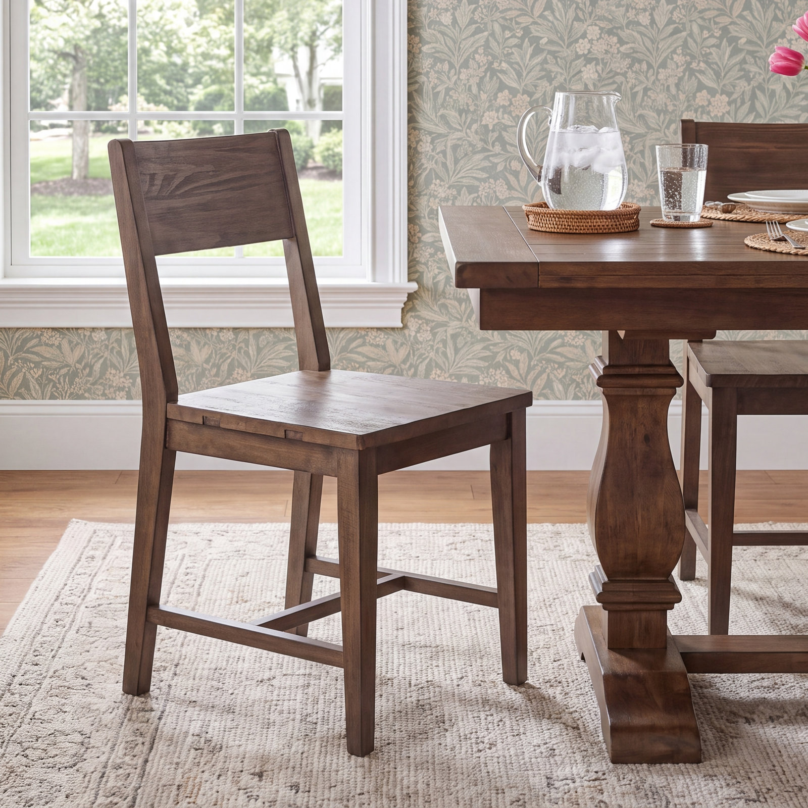 Ollie Solid Wood Dining Chair