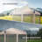 Iron Pop-up Canopy with Removable Mesh Sidewalls and Roller Bag-86706490-90566785