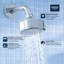Pomme de douche Tempesta® Cosmopolitan avec buses SpeedClean-81245354-128788364