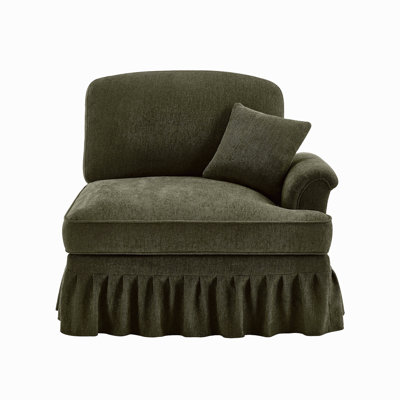 Canapé RSF en chenille avec 1 coussin
