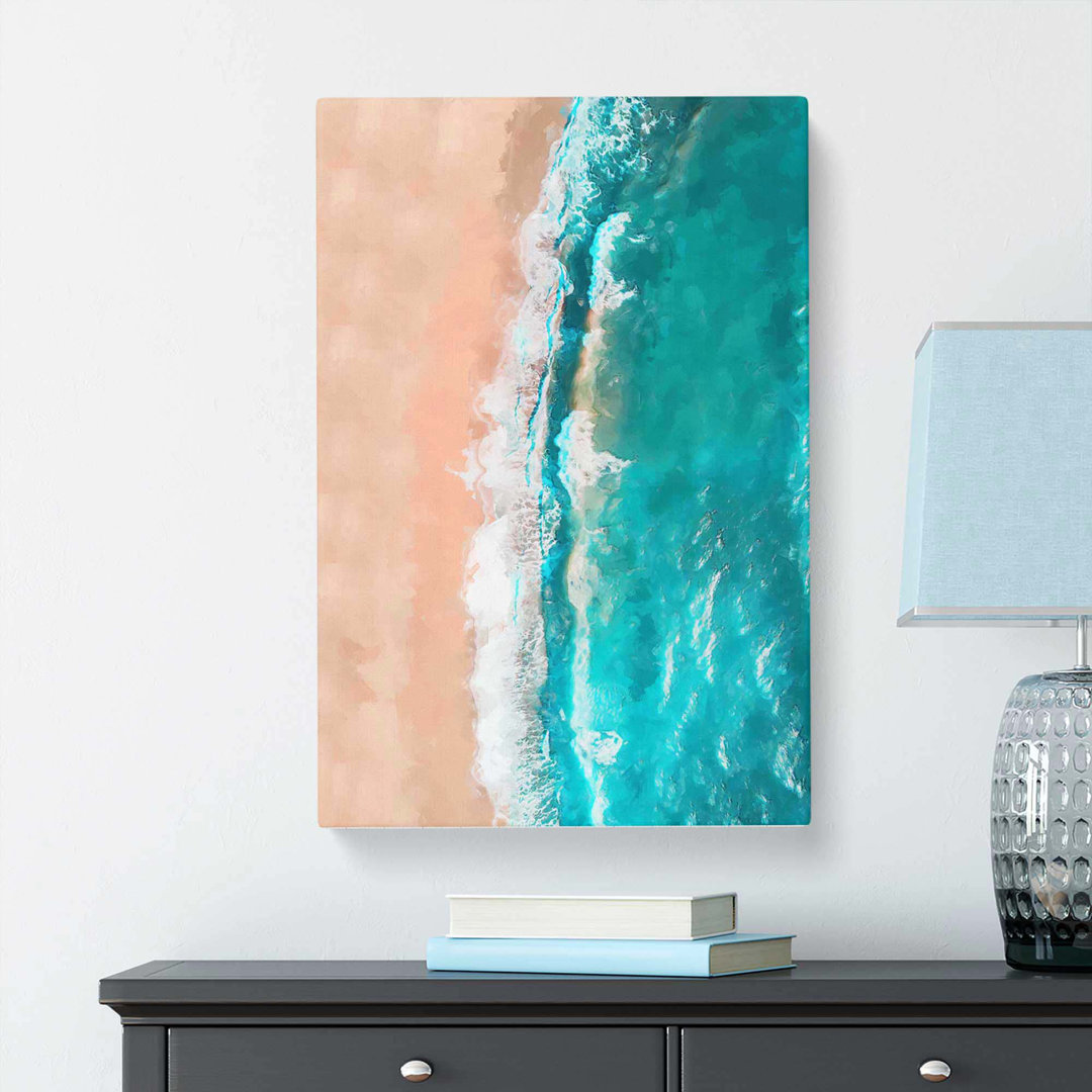Bixby Creek Monterey California in Abstract - Wrapped Canvas