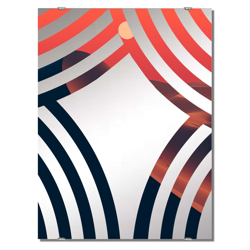 Corando - Miroir désertique, décoration murale MIR140738, 40 po x 30 po