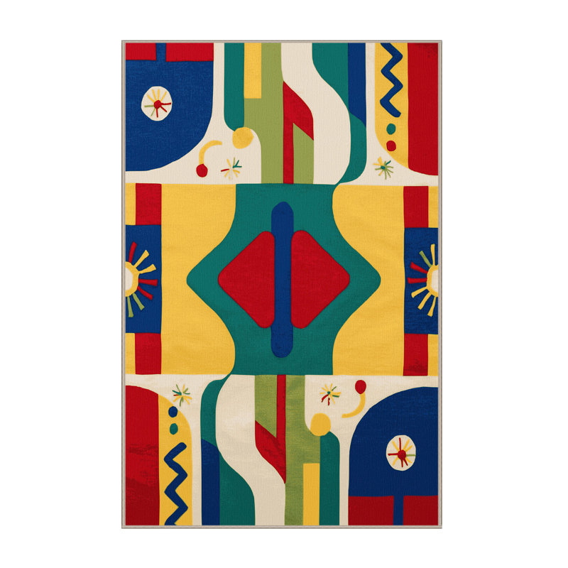 Quirky Swing Rug, Rectangle 3' x 5'