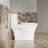 Ariel Modern Elongated One-Piece Toilet w/ Fully Glazed Surface, 1.1/1.6 Siphon Dual Flush MaP 1000G, 17.3" Comfortable Chair Height, cUPC, WaterSense & CEC Certified, Gloss White-121394405