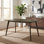 Lievin Rounded Edge Rectangular Counter Height Dining Table