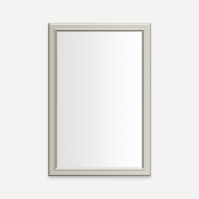 Armoire Main Line, H 30 po x l 19,25 po x P 4 po, Nickel poli