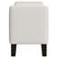 Banc d'appoint moderne et minimaliste