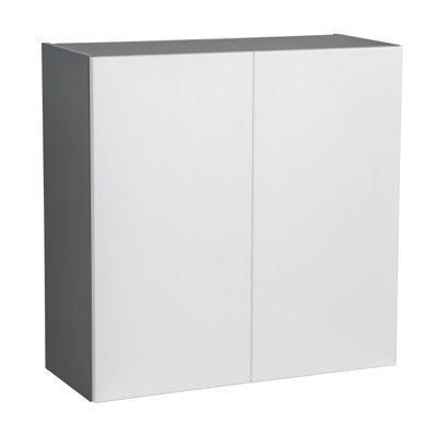 Armoire murale ouverte en panneau de particules l 24 po x P 12 po x H WALLKITCHENS 