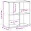 Selven 68.5cm H x 68.5cm W Bookcase-1717695696