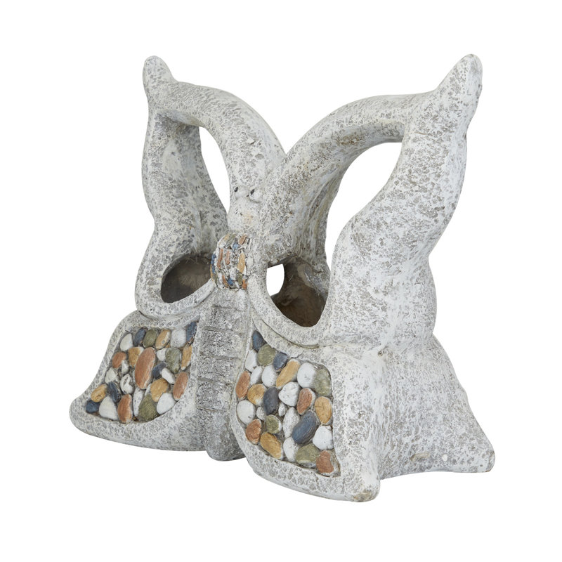 Pot de fleurs statue Ashita