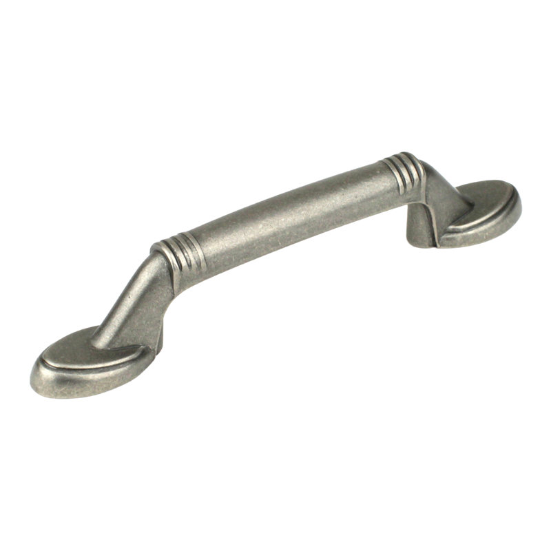 Aztec 3" Center to Center Arch Pull, Antique Pewter