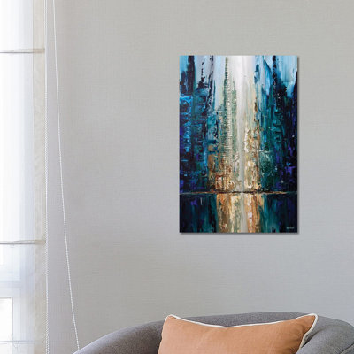 City Of Angels by Osnat Tzadok - Wrapped Canvas Print