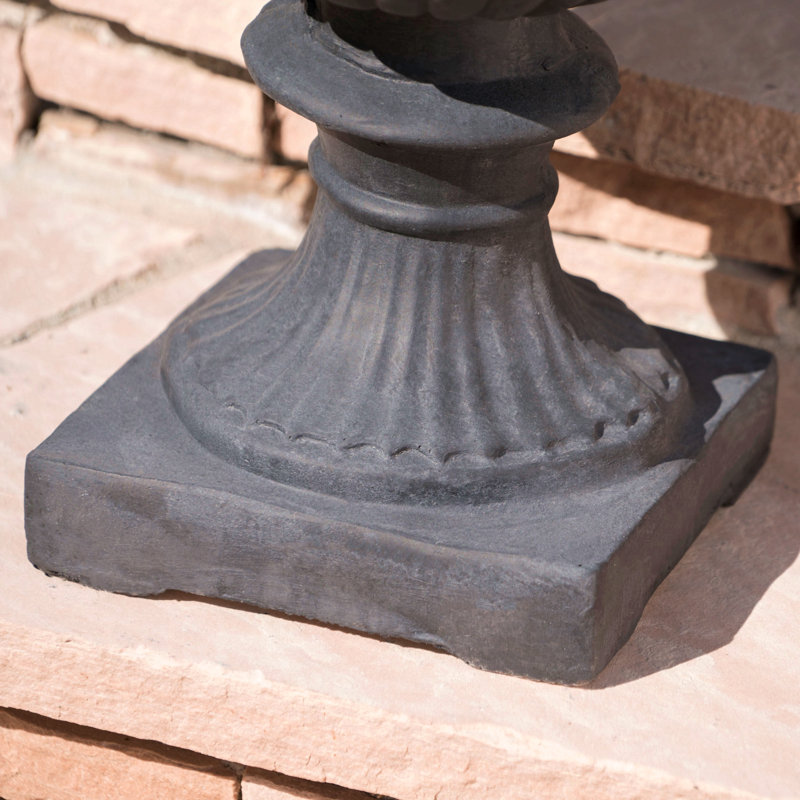 Urne de jardin pour jardin, patio, Antique Black