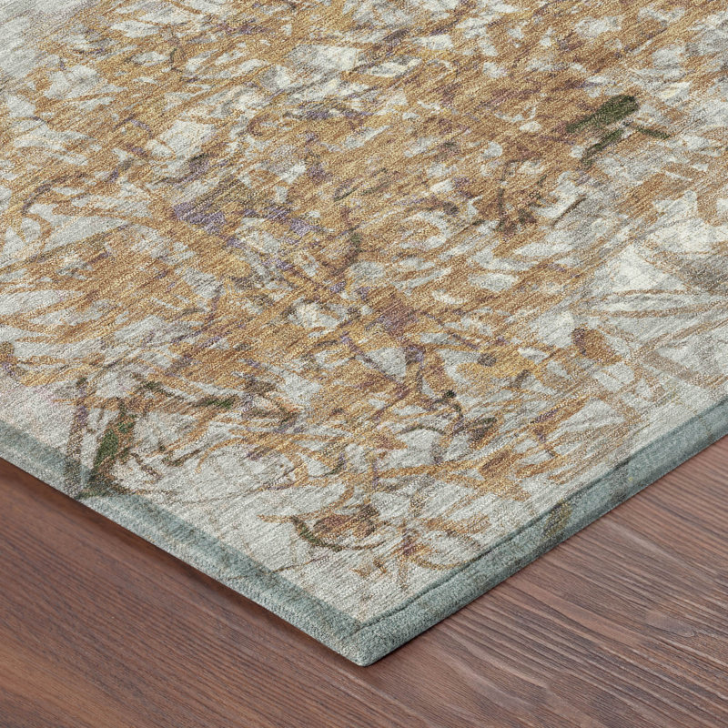Tapis d'intérieur / extérieur lavable à la machine Chantille ACN2449, Cuivre, 1 pi 8 po x 2 pi 6 po