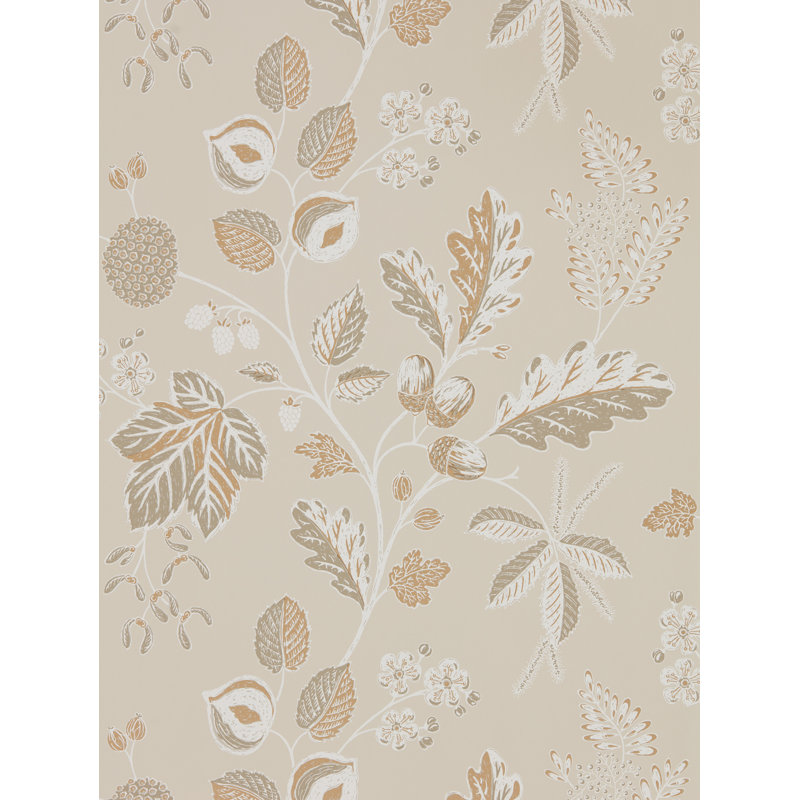 Warwick 10.05m x 68.6cm Matte Wallpaper Roll, Neutral