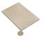 Allegro 4x6 in. Light Greige Matte Porcelain Subway Wall and Floor Tile (6.46 sq ft/case, 40-Pack)