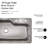 Stainless Steel Single Bowl Drop-In Kitchen Sink with Faucet Hole-39492833