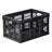 Plastic Collapsible Storage Bins, 45L, Stackable Folding Storage Crates with Handles, Holds 33 lbs Per Bin, Foldable Heavy Duty Containers, Space-Saving Baskets, for Home Organizing-129162264-129162265-129162266
