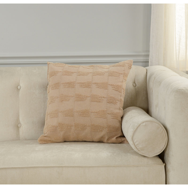 Coussin 100% coton, Alternative au duvet, Chameau