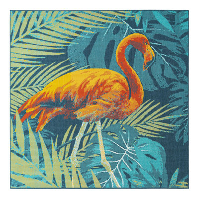 Floral Indoor / Outdoor Rug