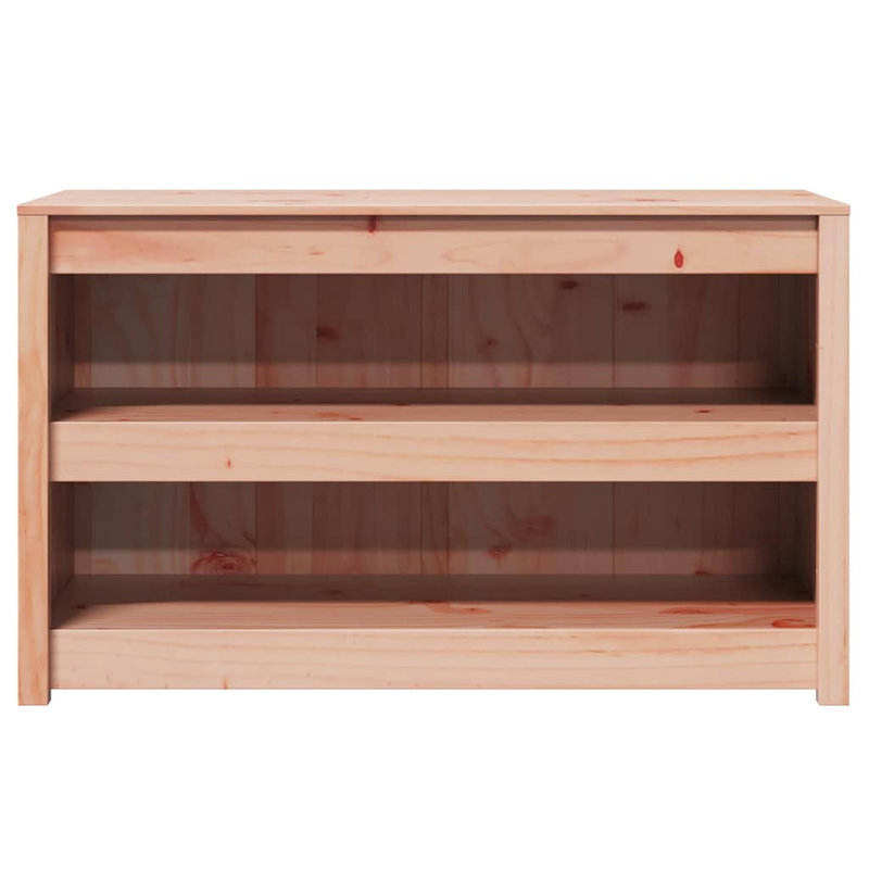 Vidaxl Kitchen Cabinet 106 X 55 X 64 Cm Solid Pine Wood, Brown