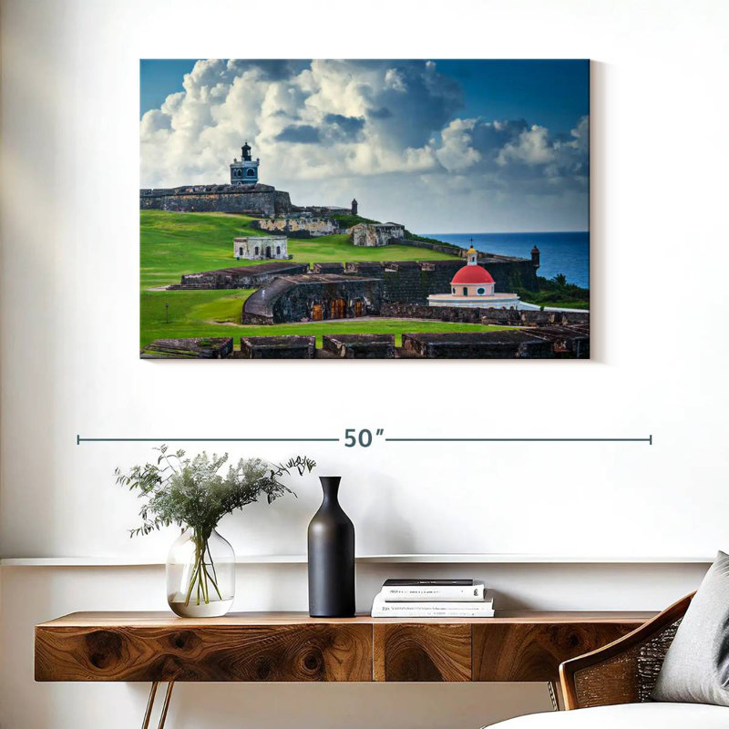 Fort Ravi San Felipe Del Morro, H 26 po x l 39 po