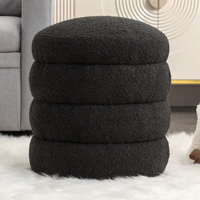 Slaten Wood Accent Stool by Mercer41