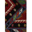 Wool Geometric Area Rug in Brown/Black
