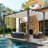 Aluminum Pergola with Canopy-87891112-86830660