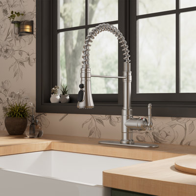 FURUISI Pull Down Kitchen Faucet